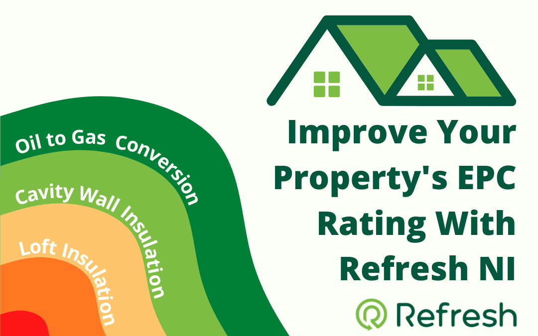 Improve your properties EPC Rating with Refresh NI.