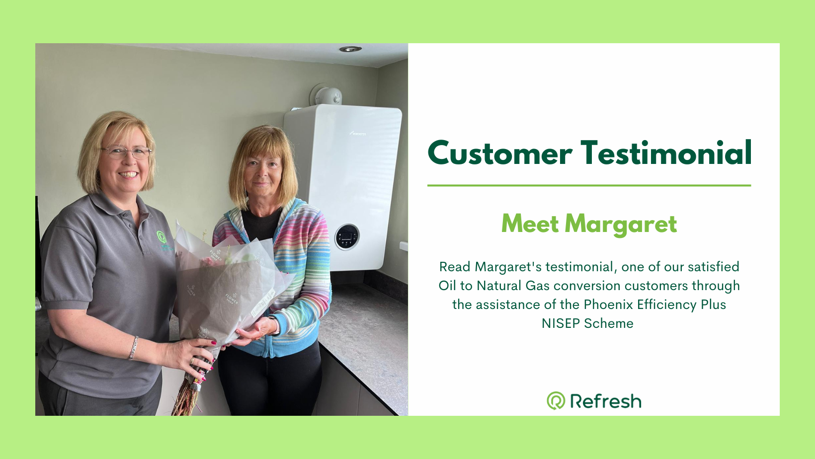 Margaret’s Customer Testimonial