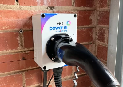 Project EV Charging Unit installed