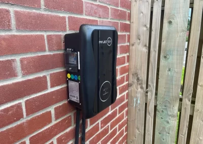 Project EV Charging Unit installed