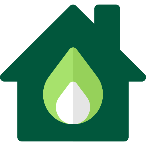 Green warm house