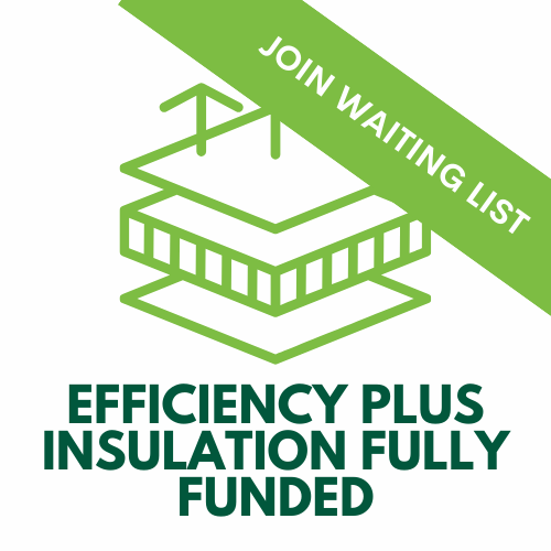 Efficiency Plus Fully Funded join waitlist icon