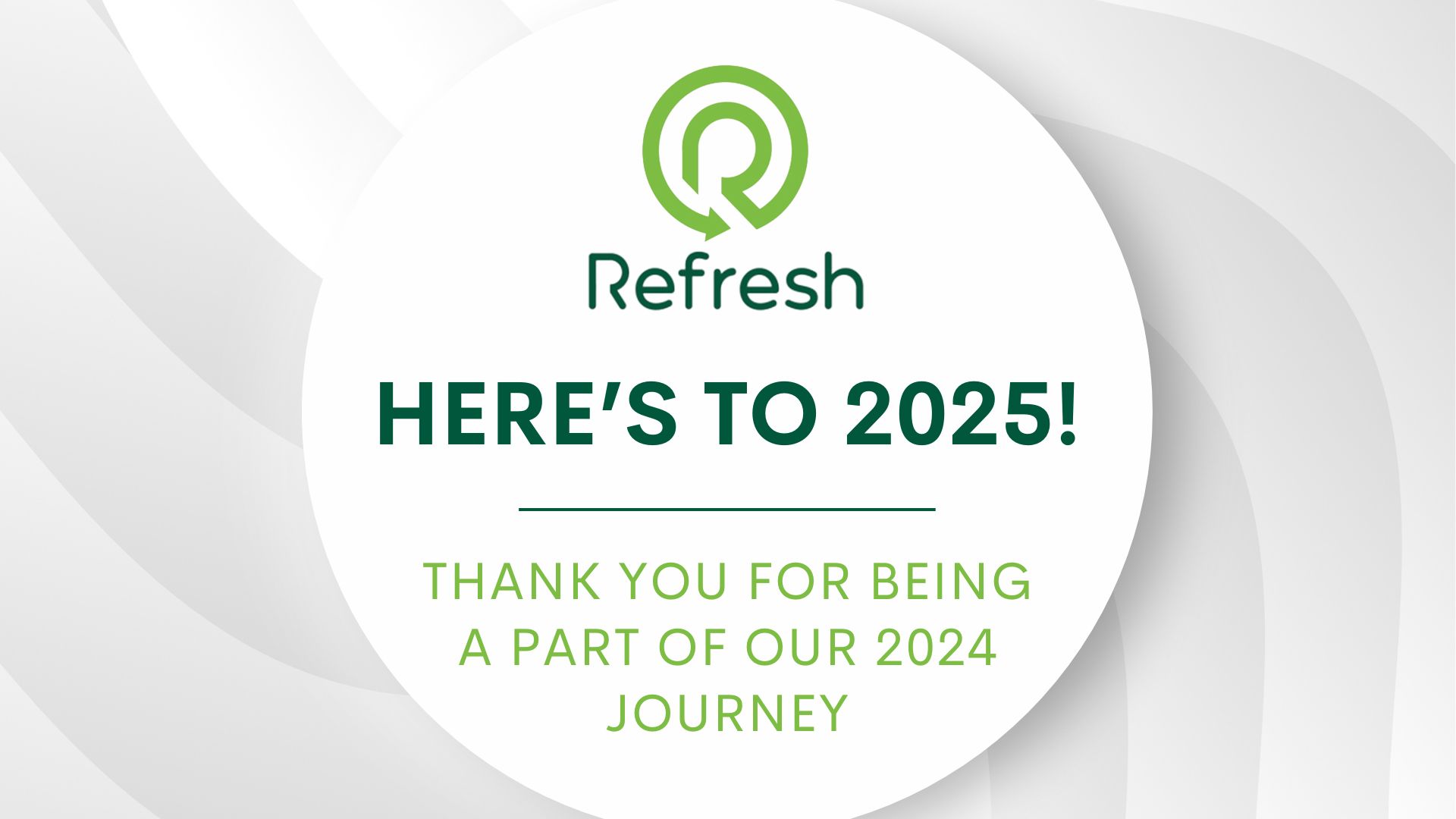 Refresh NI 2024 thank you