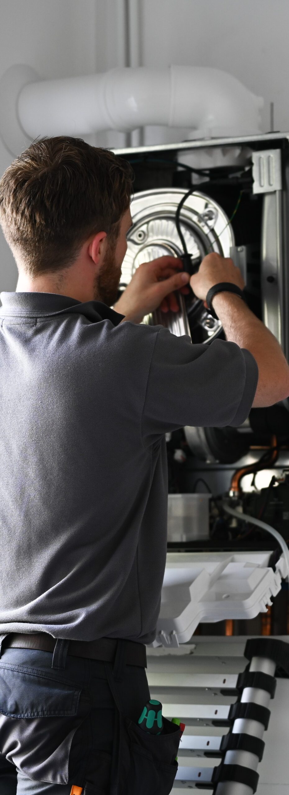 Engineer Replacing Boiler-1