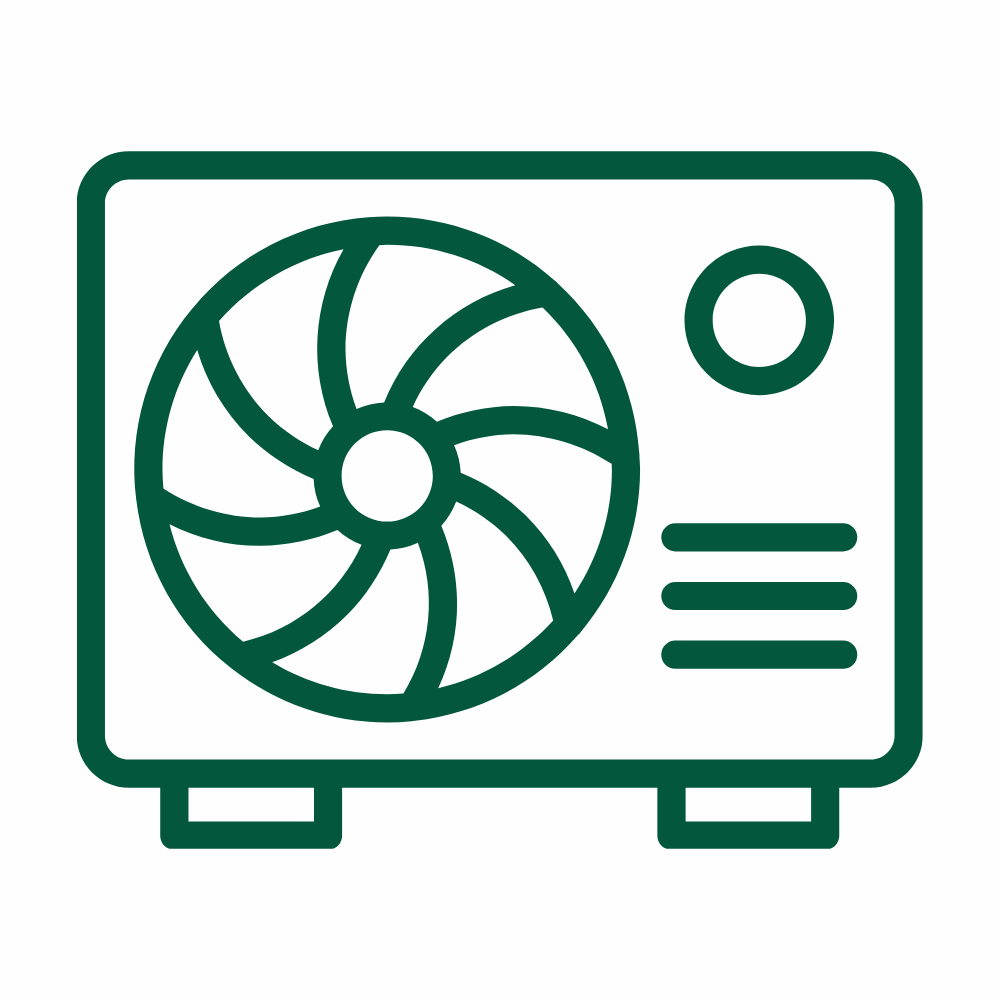 Air Source Heat Pump Icon