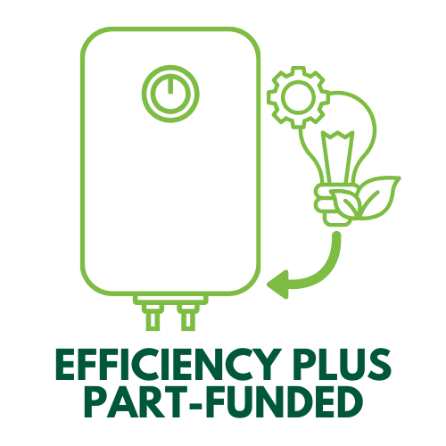 Icon of an efficient boiler